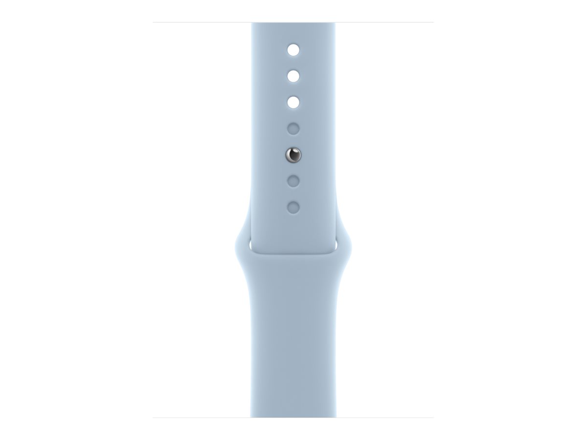 Apple Sportarmband, Hellblau, 42/44/45/46/49mm (Series 1/2/3), S/M