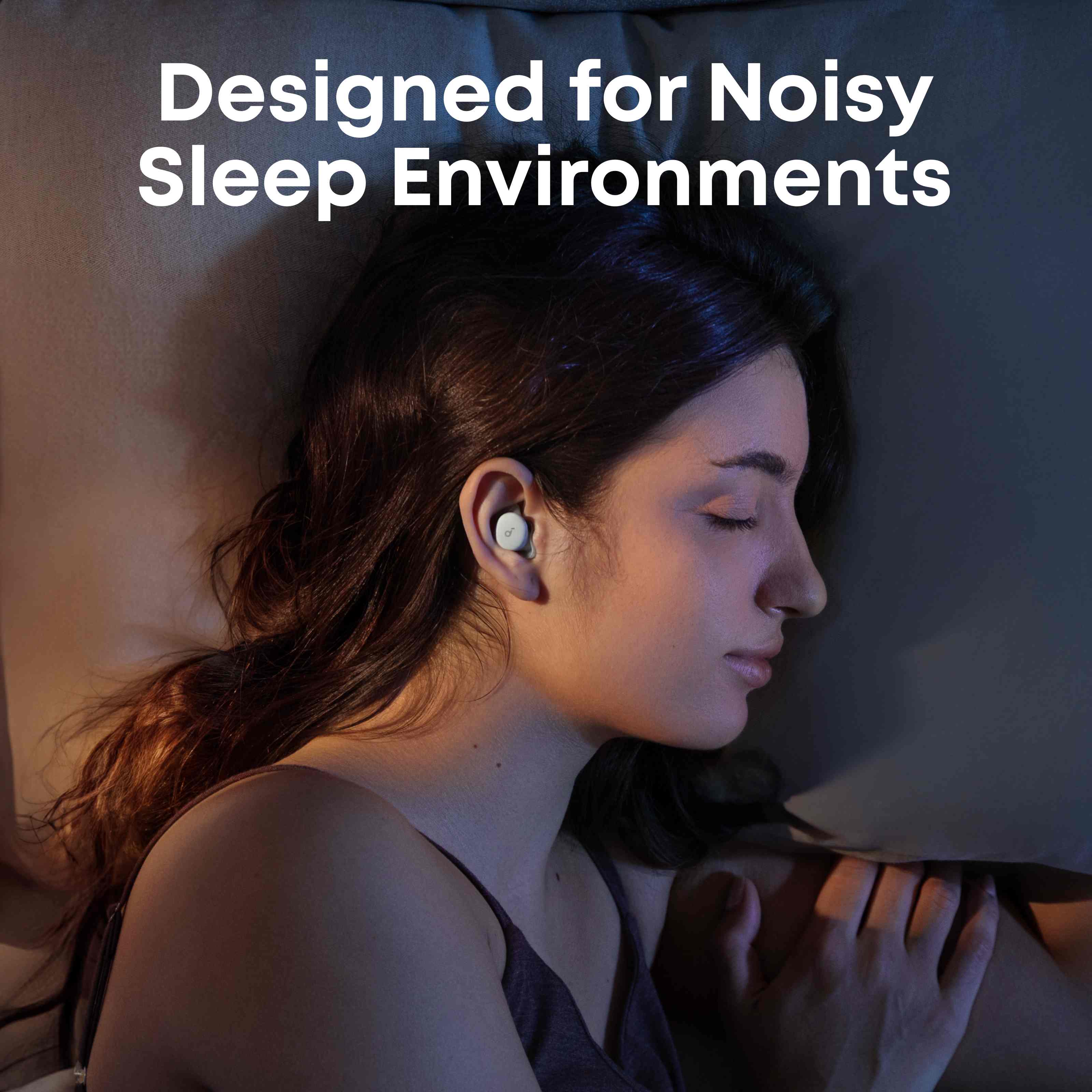 Anker Soundcore Sleep A30 Schlafkopfhörer, Hellgrün, In-Ear, Kabellos