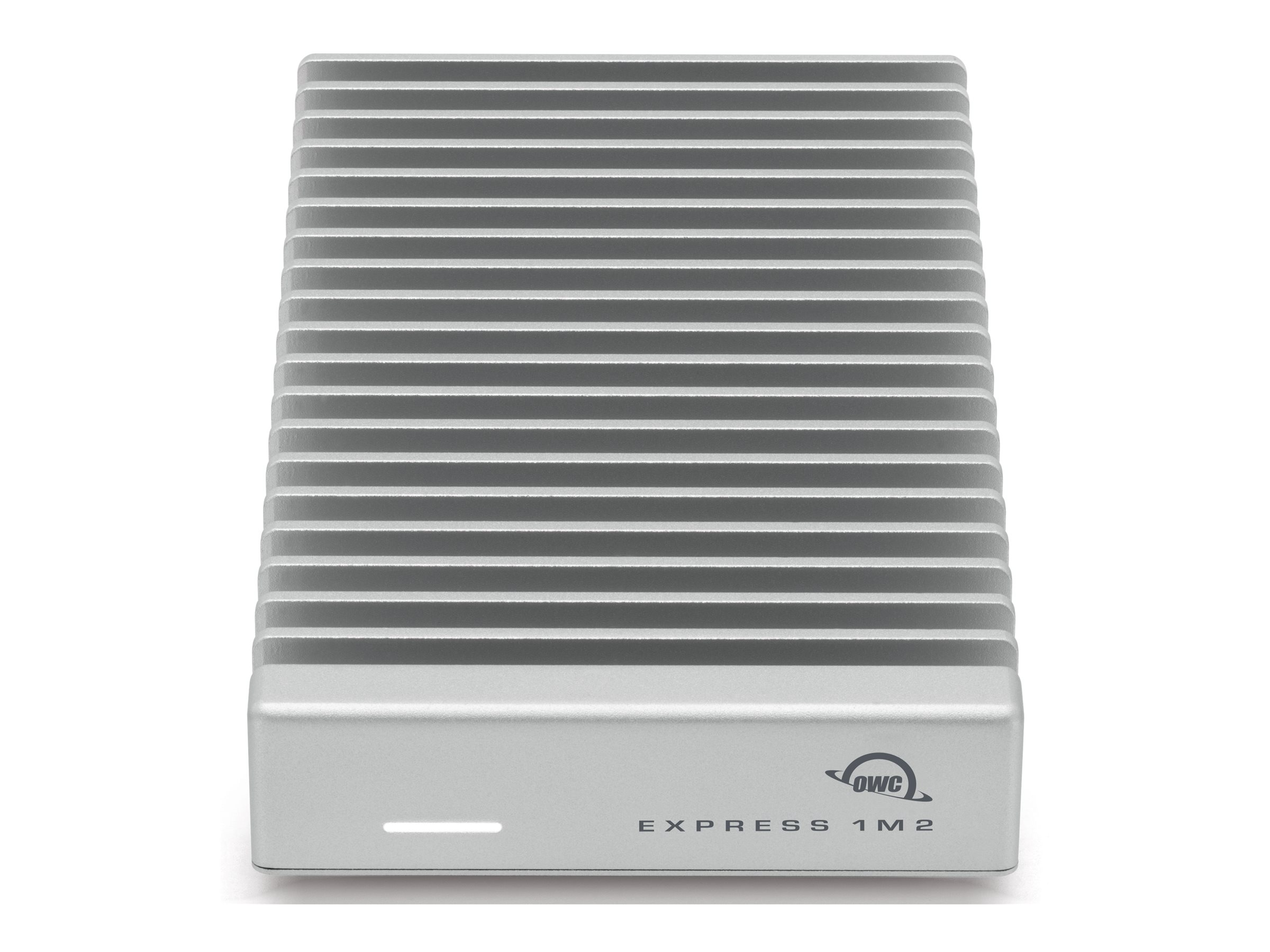 OWC Express 1M2 Speichergehäuse für M.2 2280, M.2 2242, Silber, USB-4