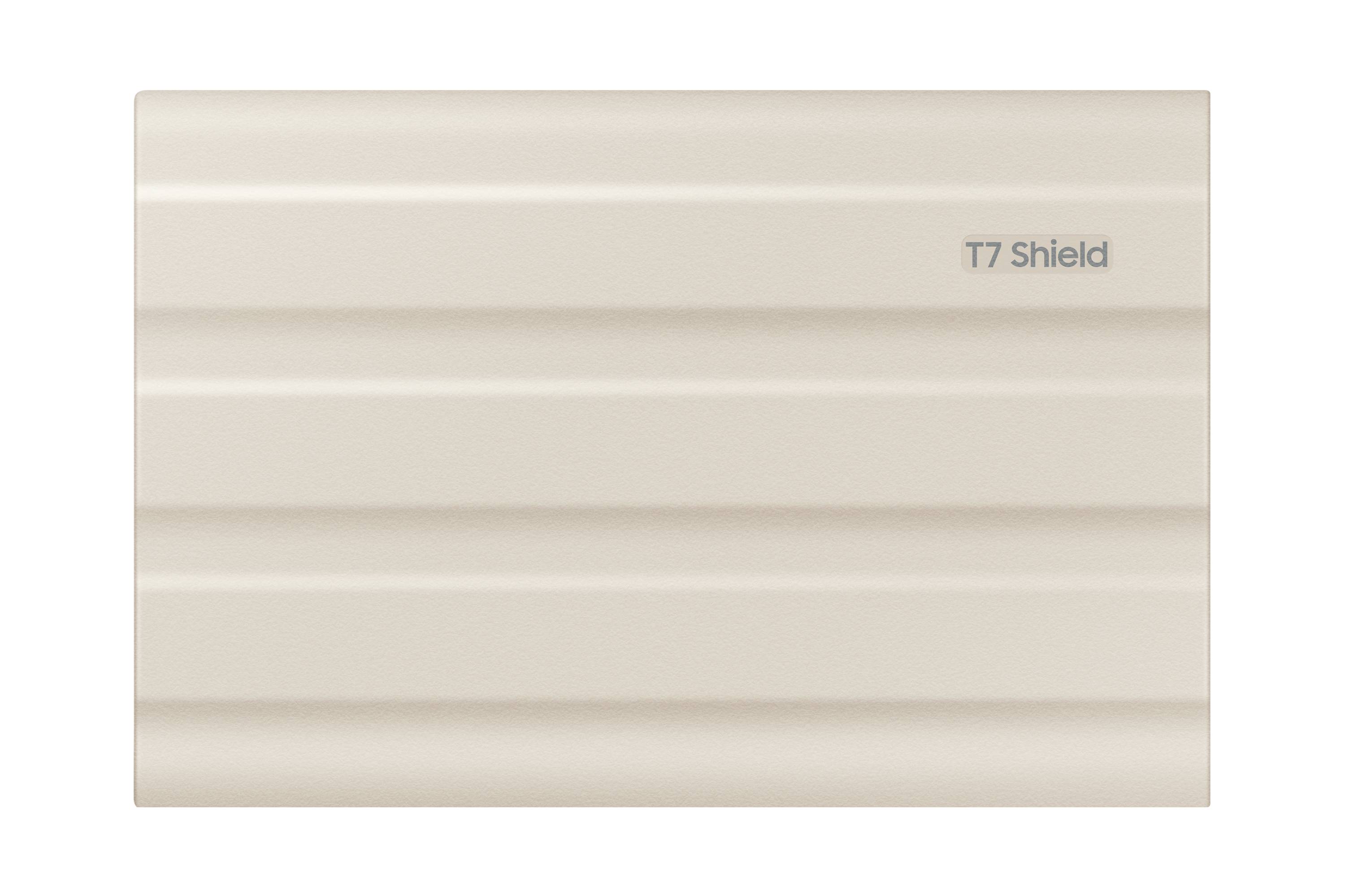 Samsung T7 Shield MU-PE2T0K, Beige, SSD, 2TB, USB-C