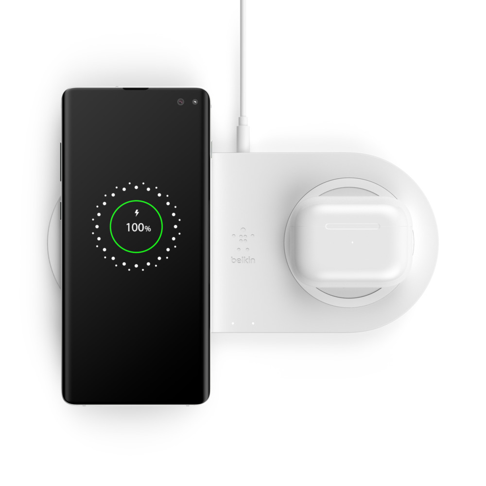 Belkin BOOST CHARGE Qi Wireless Dual Ladepad inkl. Netzteil