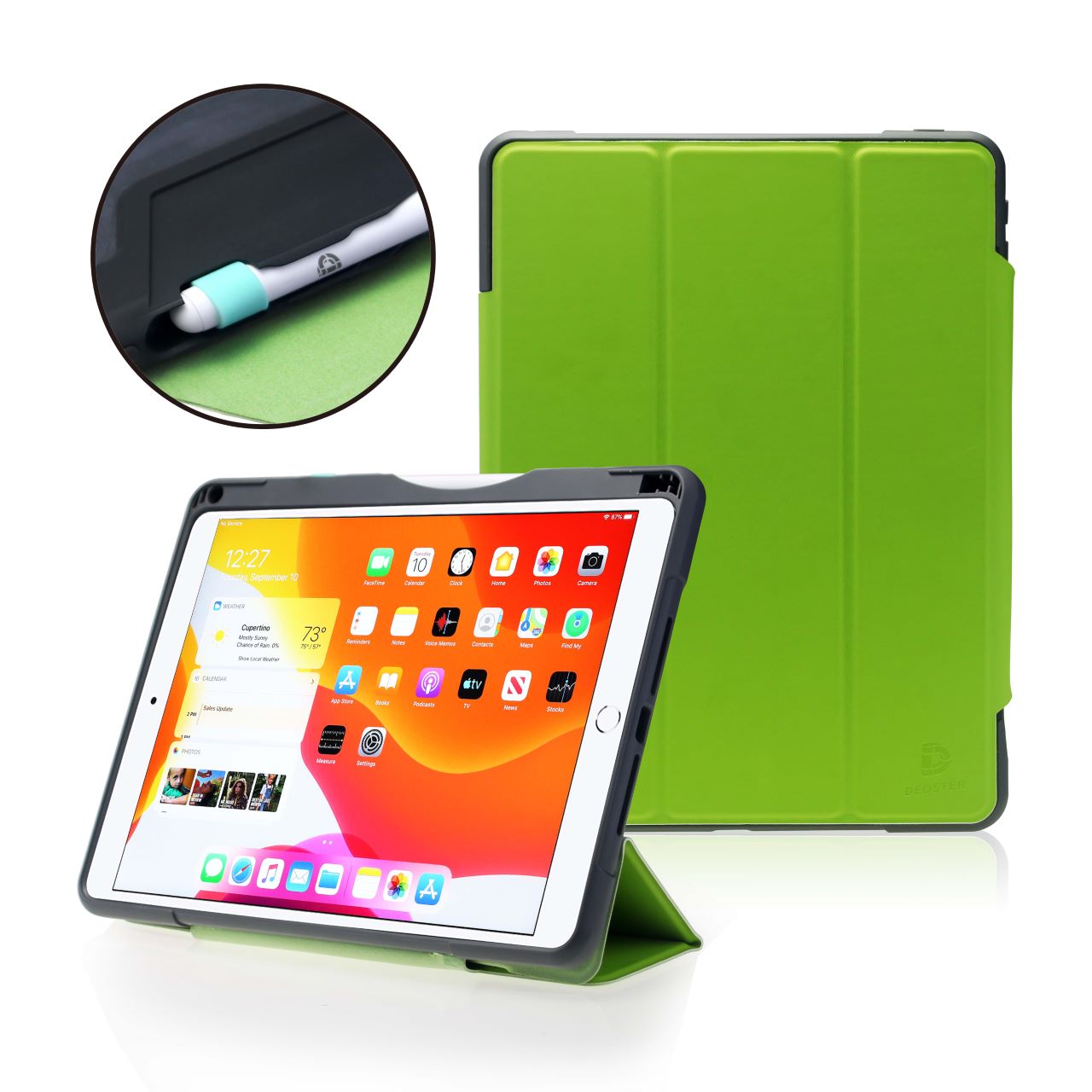 DEQSTER Rugged Case #RQ1 für iPad 10.2" (7./8./9. Gen.)
