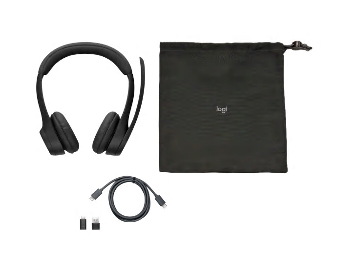 Logitech Zone 305 Wireless Headset, Schwarz, On-Ear, Bluetooth
