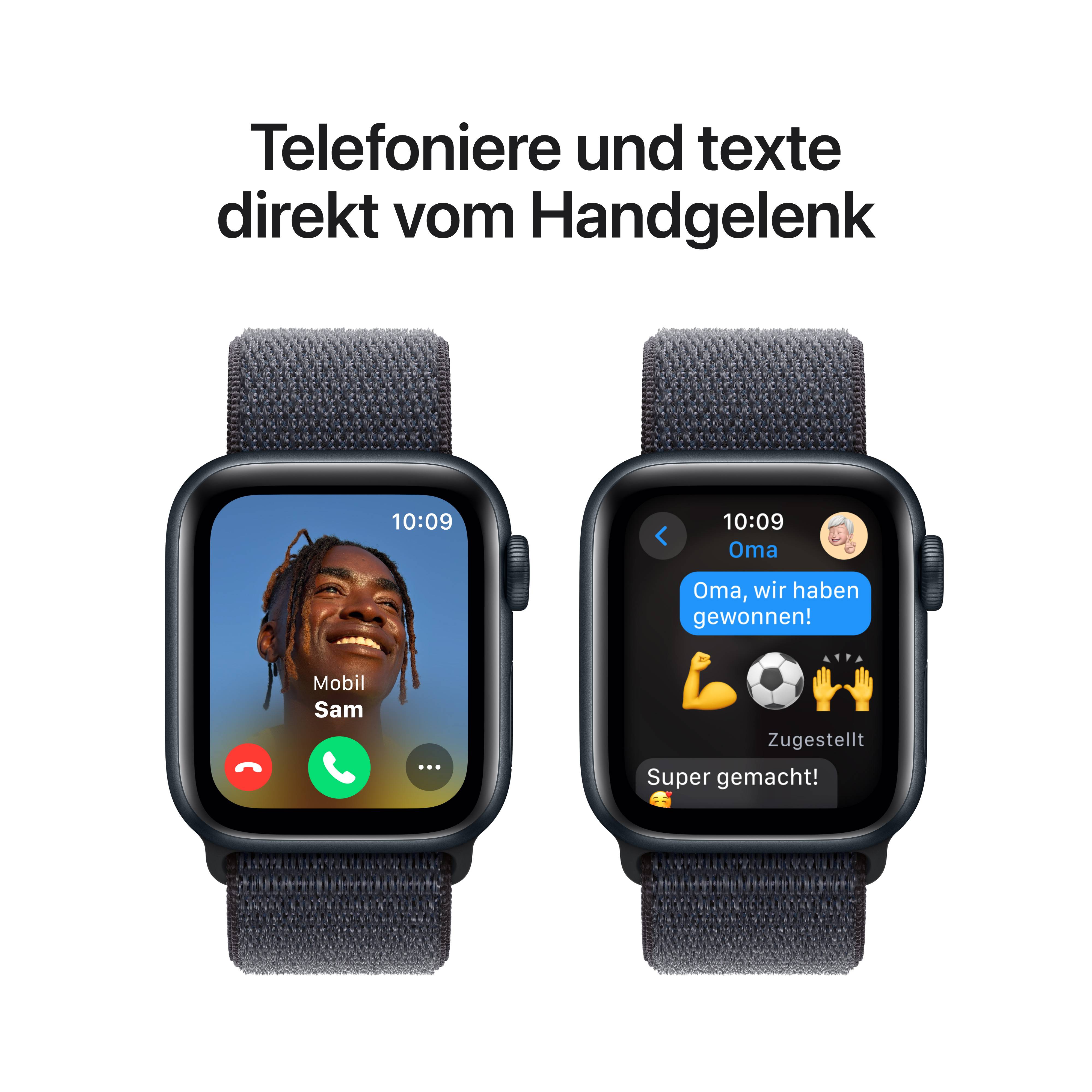 Apple Watch SE Aluminium Mitternacht