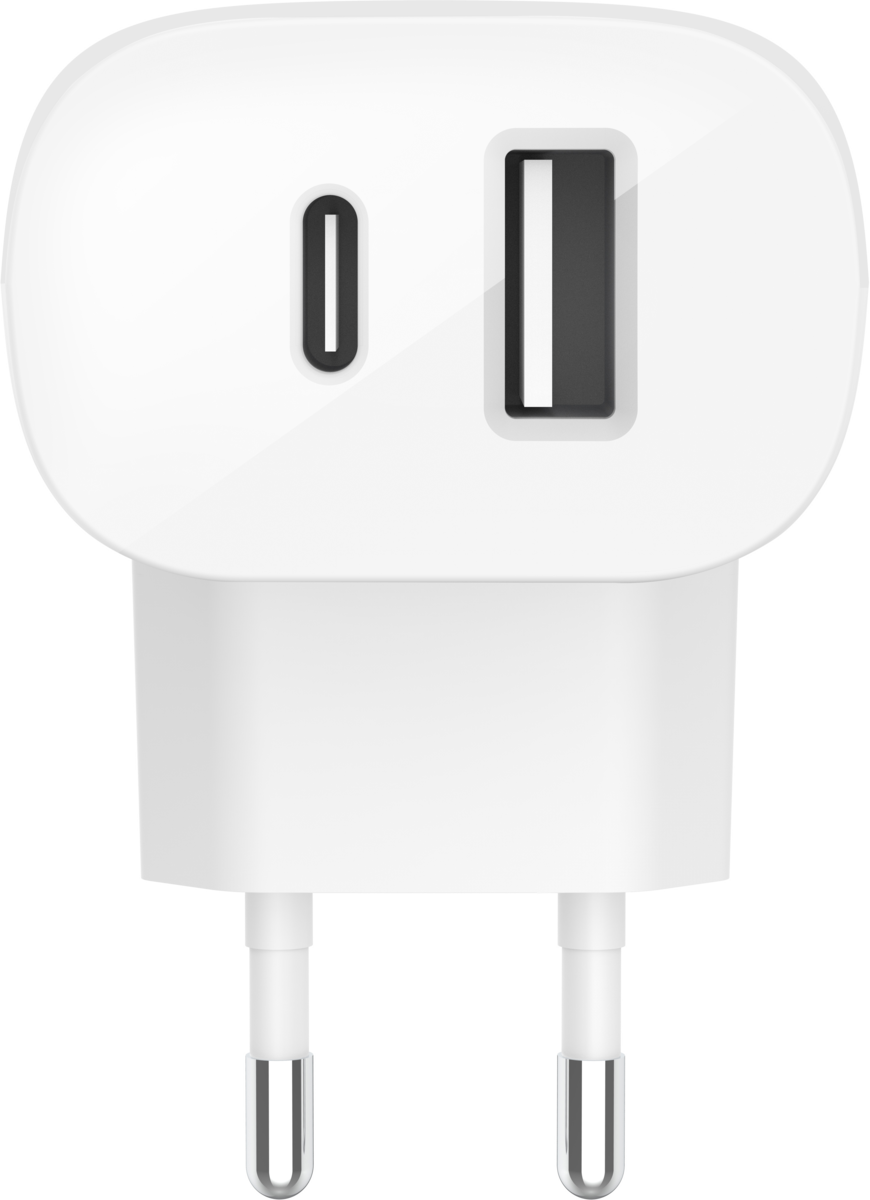 Belkin BOOST CHARGE Dual Ladegerät USB-C / USB-A mit Power Delivery