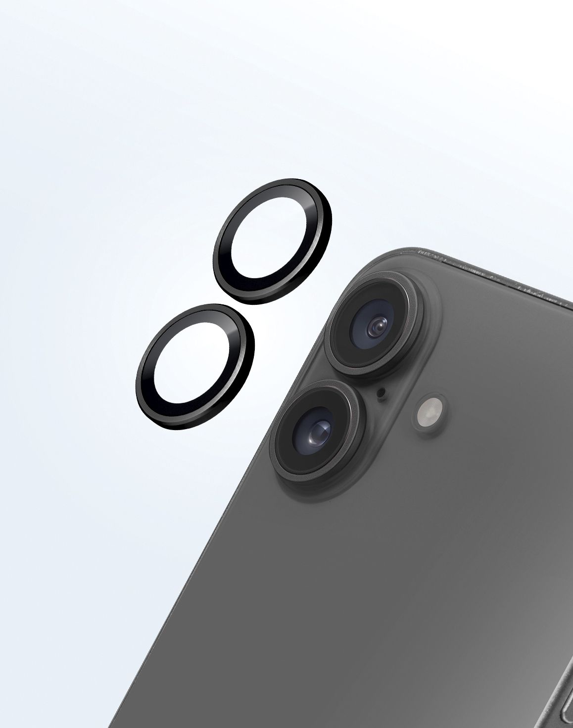 LAUT Ring Kamera Schutzglas für Apple iPhone 16 / 16 Plus