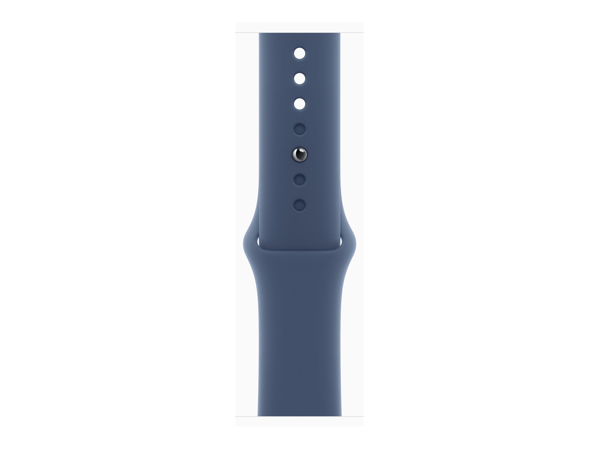 Apple Watch SE Aluminium Silber, Denim, 44mm, GPS, M/L