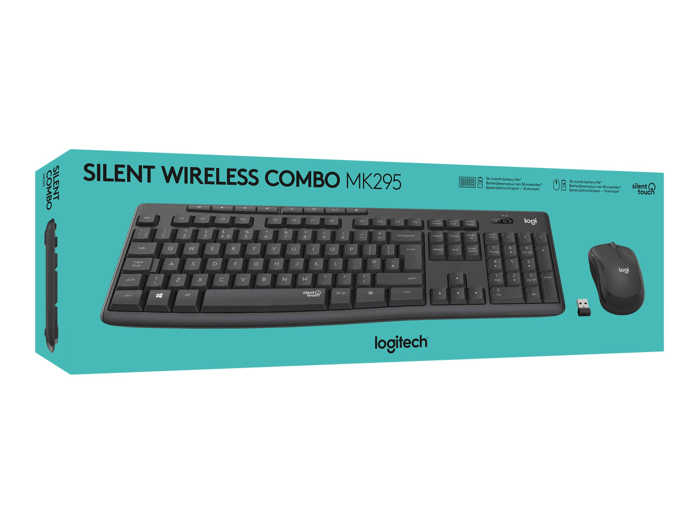 Logitech MK295 Silent Tastatur & Maus Set