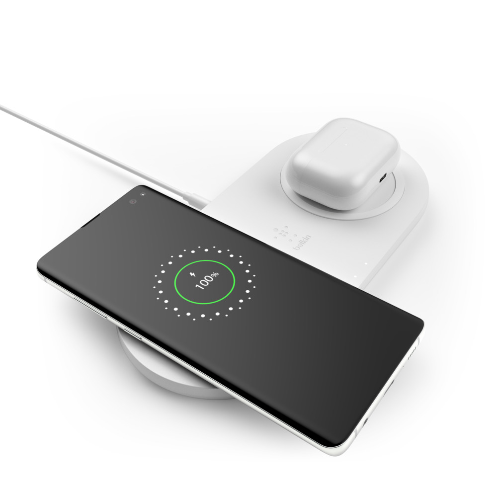 Belkin BOOST CHARGE Qi Wireless Dual Ladepad inkl. Netzteil