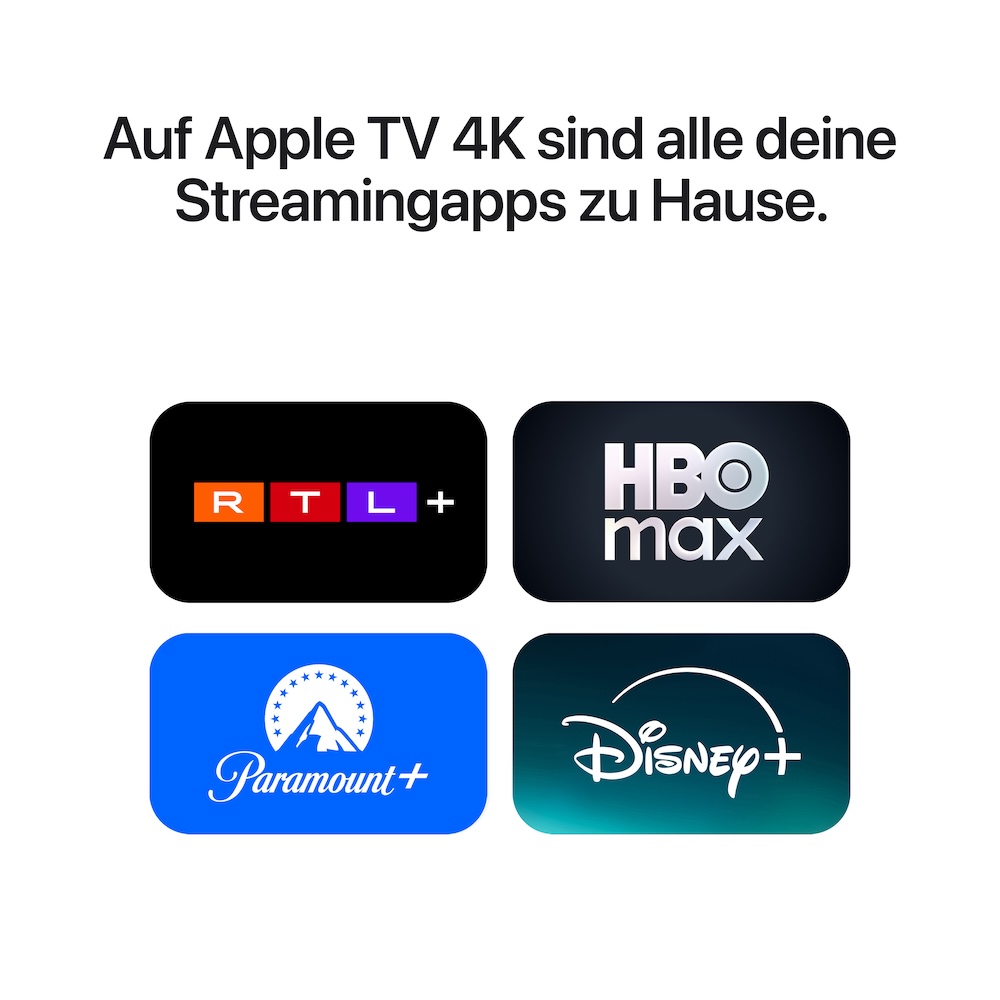 Apple TV 4K 2026, Schwarz