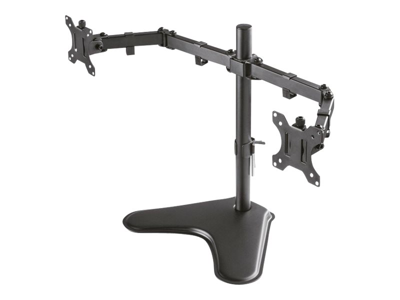 Neomounts FPMA-D550DDBLACK Ständer für zwei 10" - 32" Monitore, Schwarz