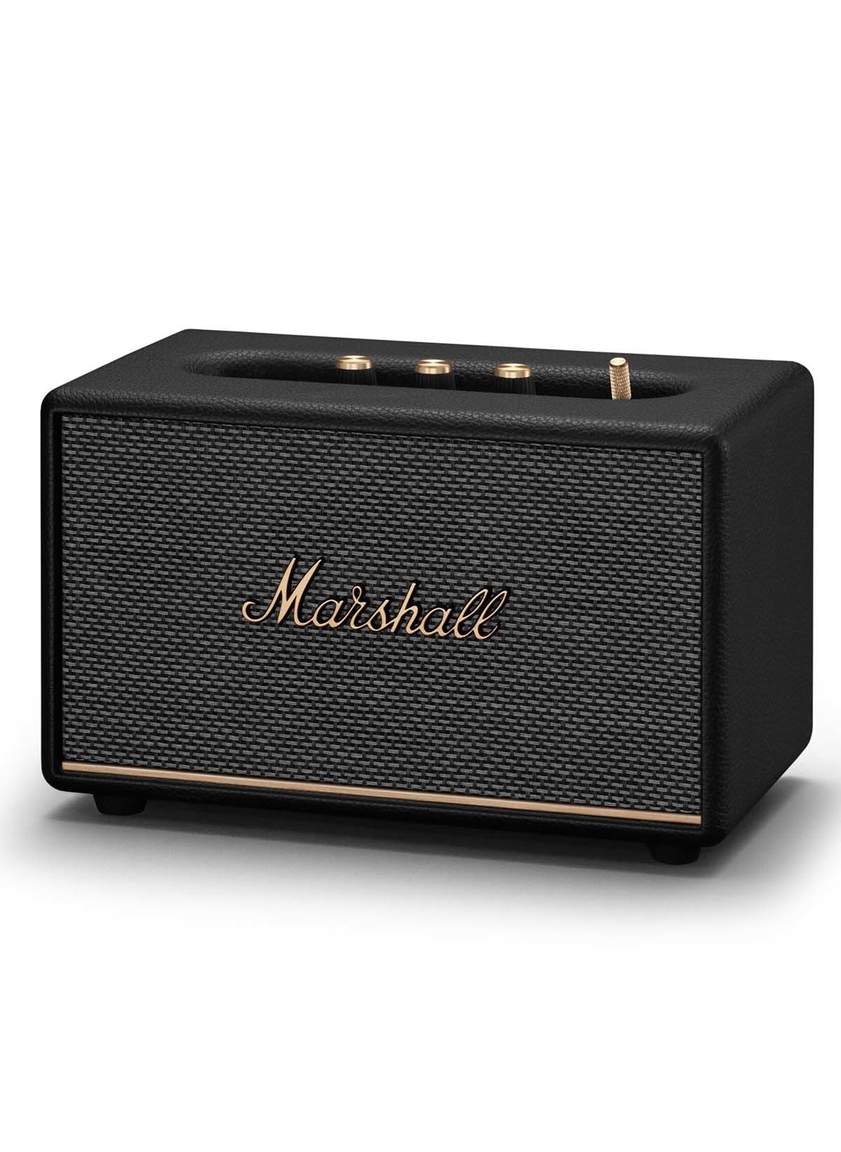 Marshall Acton III Bluetooth-Lautsprecher, Schwarz