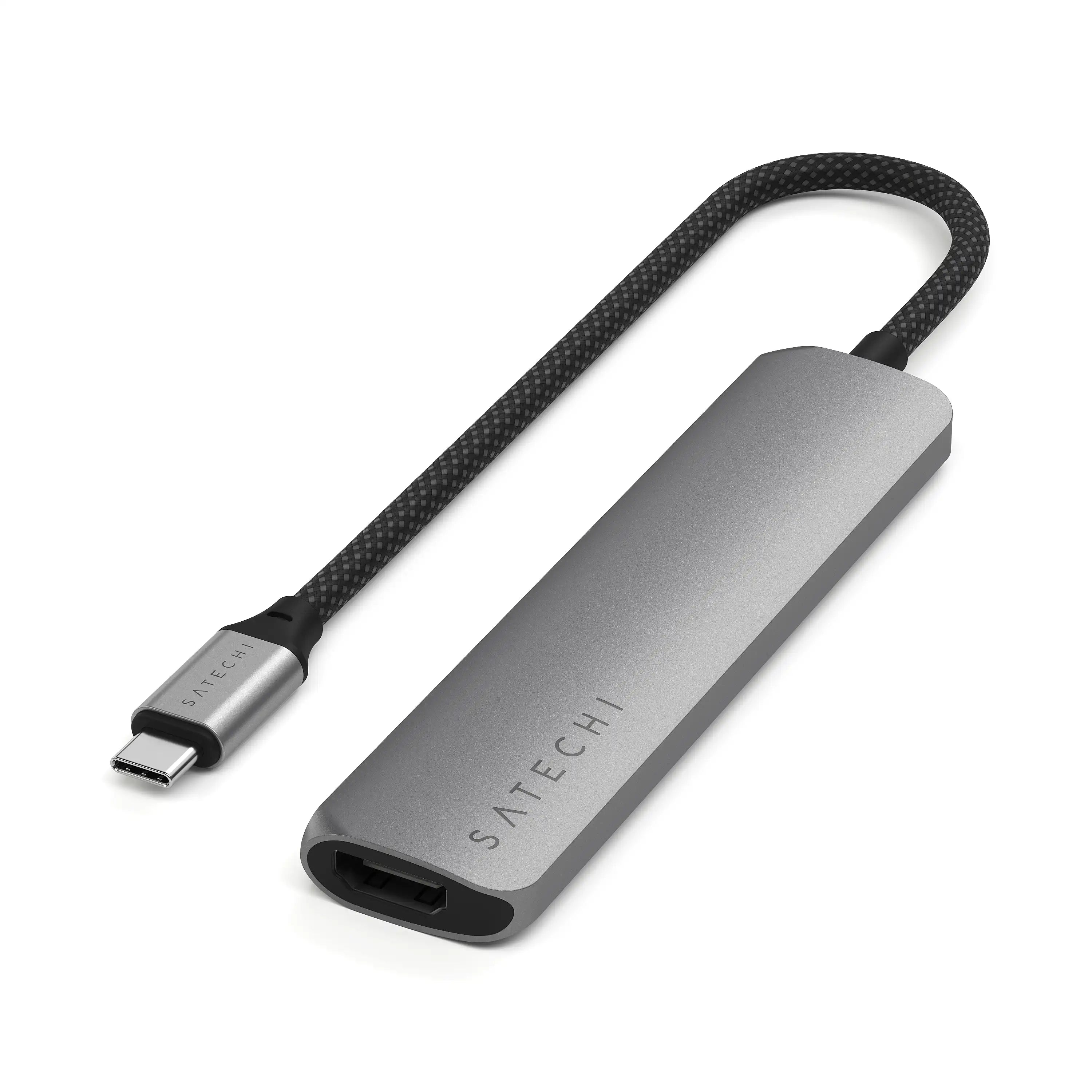 Satechi USB-C Slim Multi-Port Hub (6 in 1 Adapter)