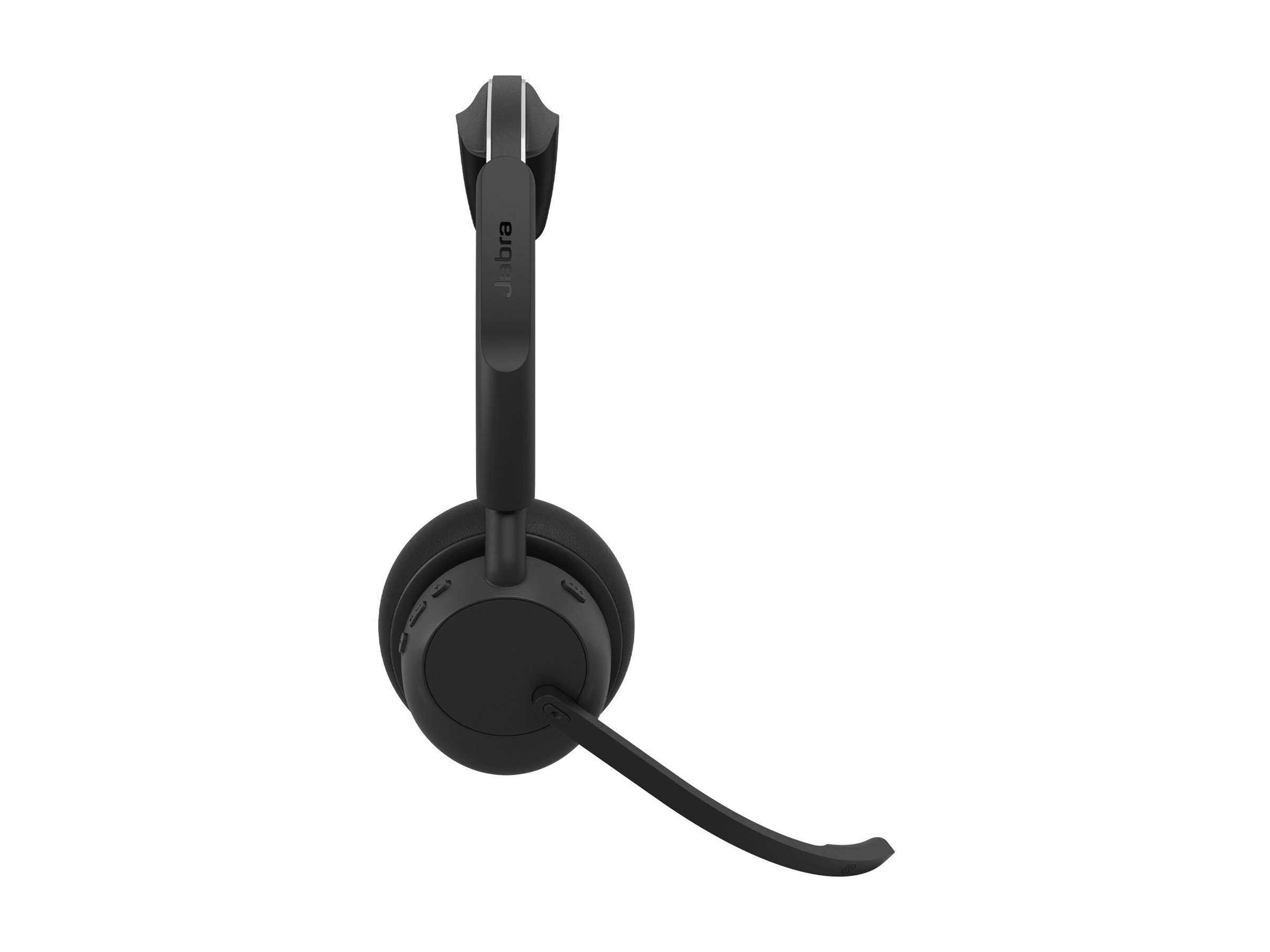 Jabra Evolve3 45 UC Wireless Stereo Headset, Schwarz, On-Ear
