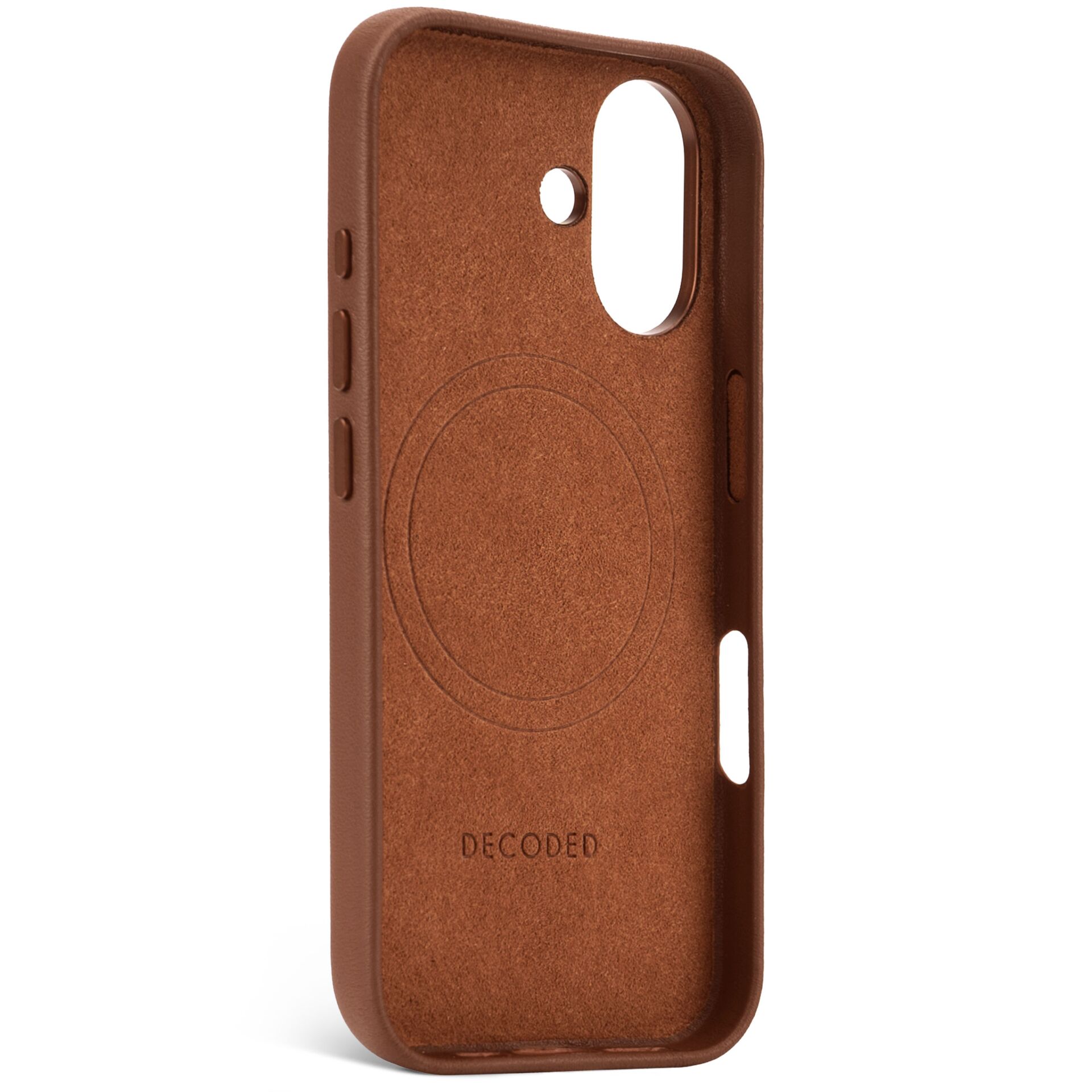 Decoded Leder Case für iPhone 16 Plus