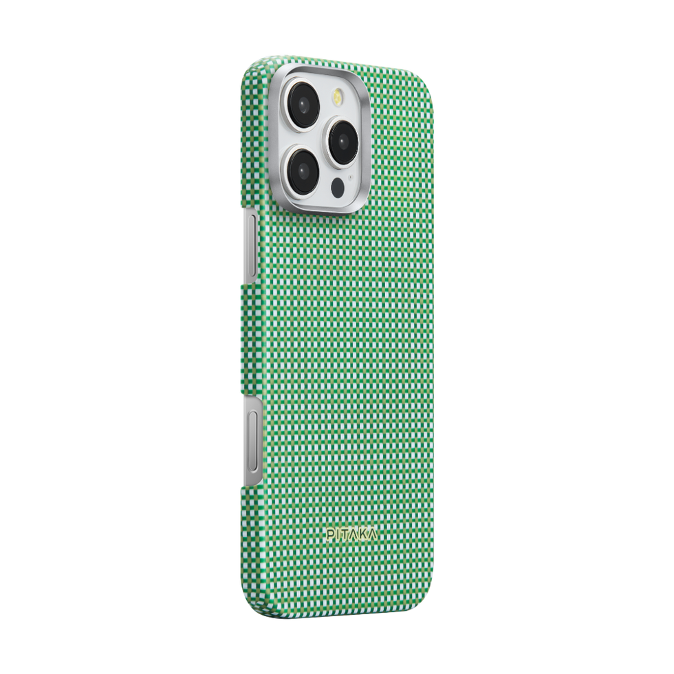 Pitaka ultra dünne Hülle aus Aramidfaser mit MagSafe  für iPhone 16 Pro