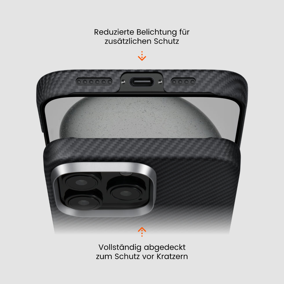 Pitaka ultra dünne Hülle aus Aramidfaser mit Magsafe für iPhone 16