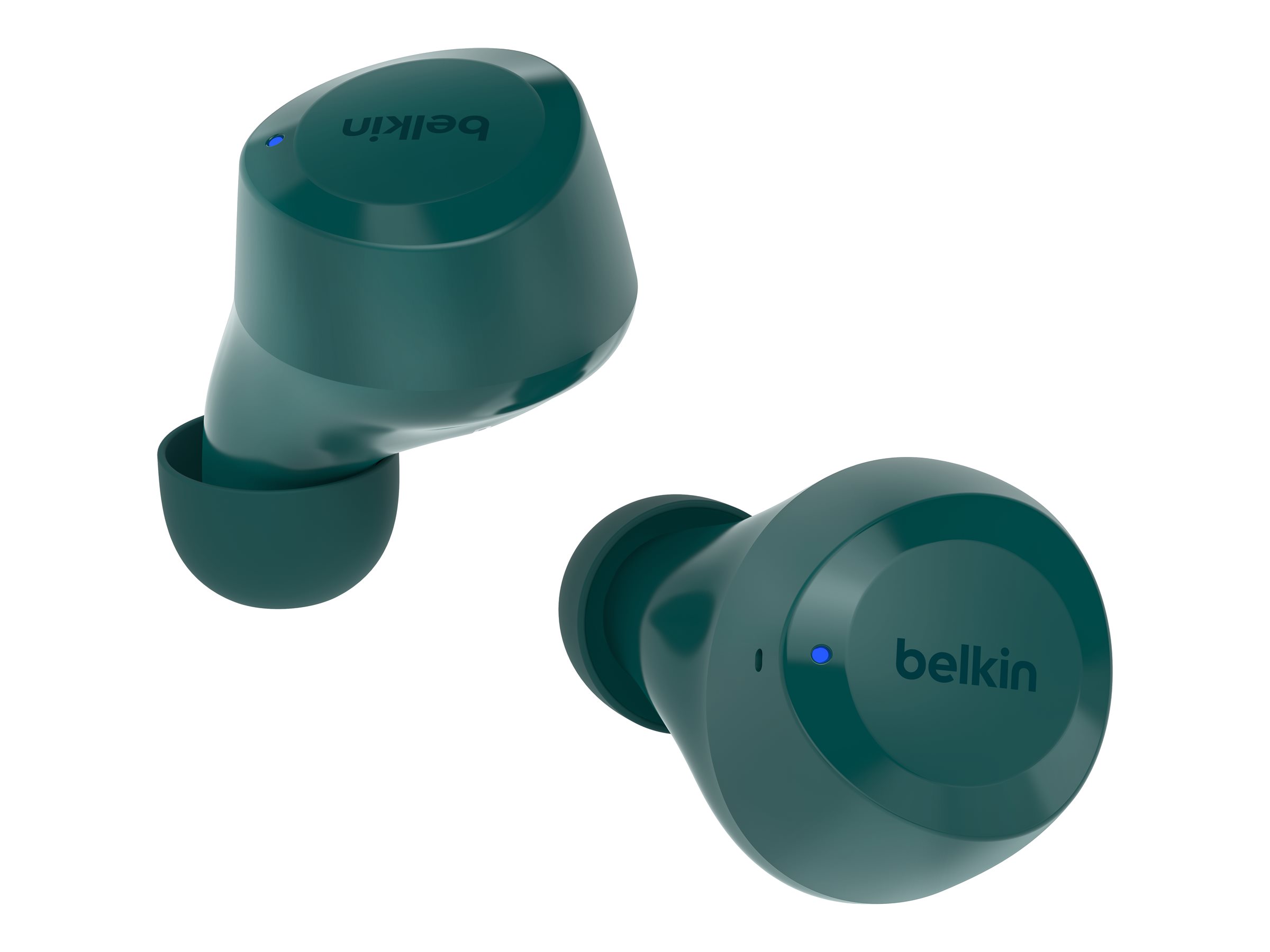Belkin SoundForm Bolt Kopfhörer, Blau/Grün, In-Ear, Kabellos