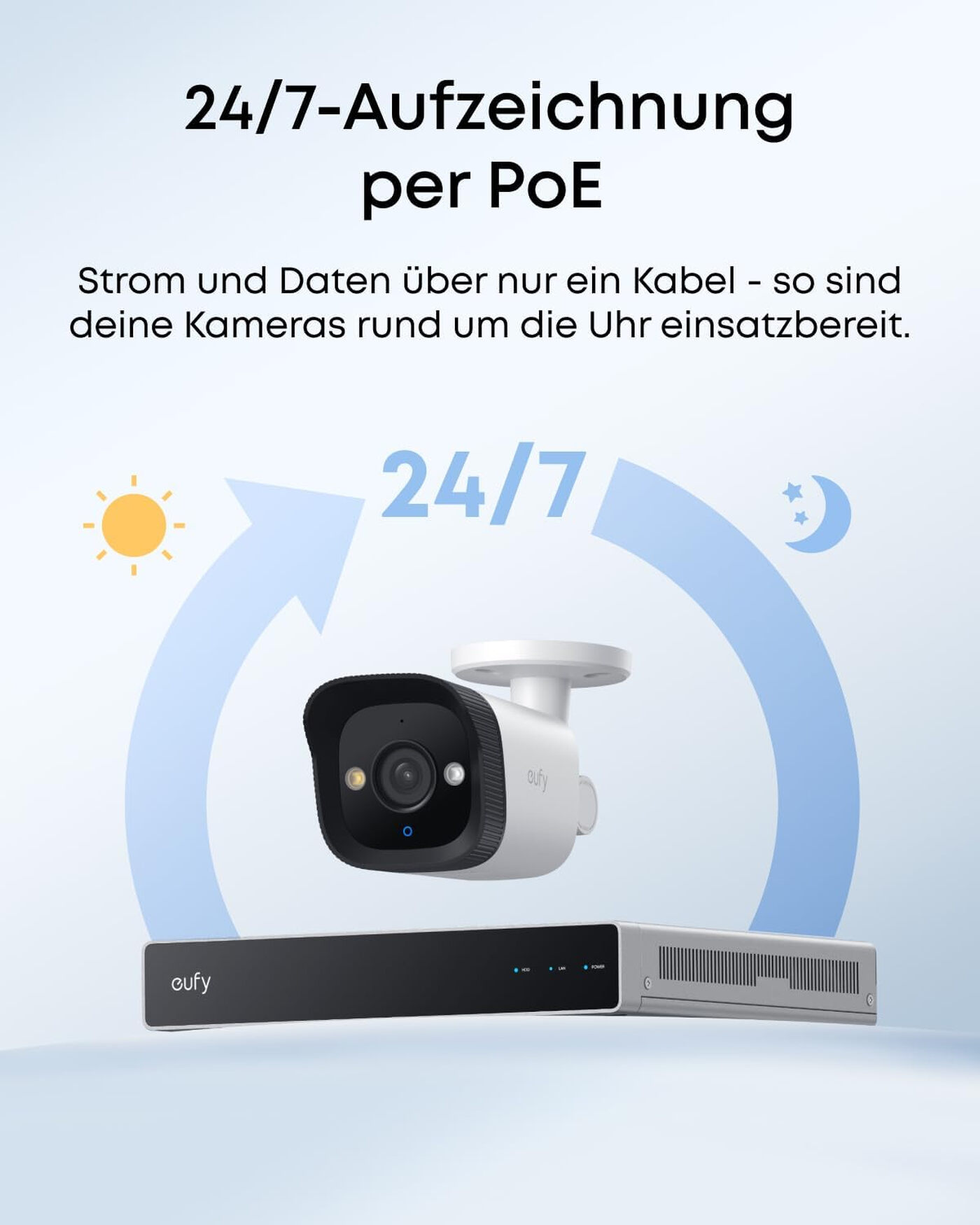 Anker eufy PoE E40 Bullet Cam Überwachungskamera