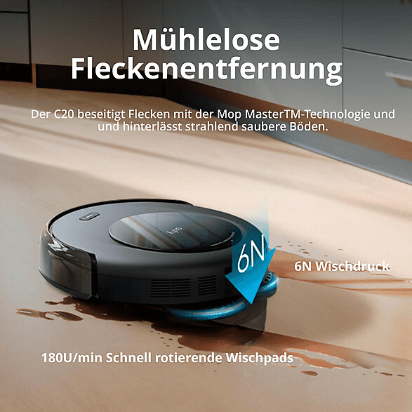 eufy Robot Vacuum Omni C20 Beutellos