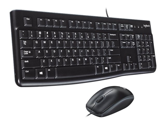 Logitech Desktop MK120 Combo, Schwarz, Schweiz