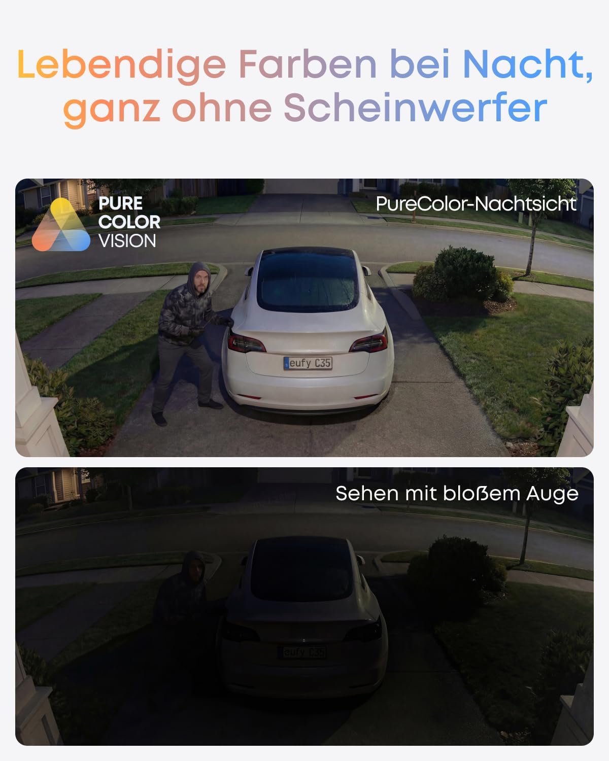 Anker eufy eufyCam C35 Kabellose Überwachungskamera Außen & Innen