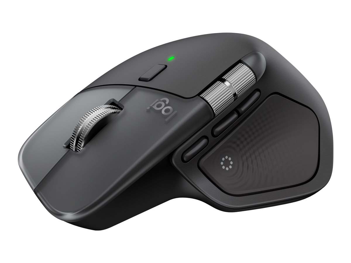 Logitech MX Master 4 für Mac, Space Black, Bluetooth