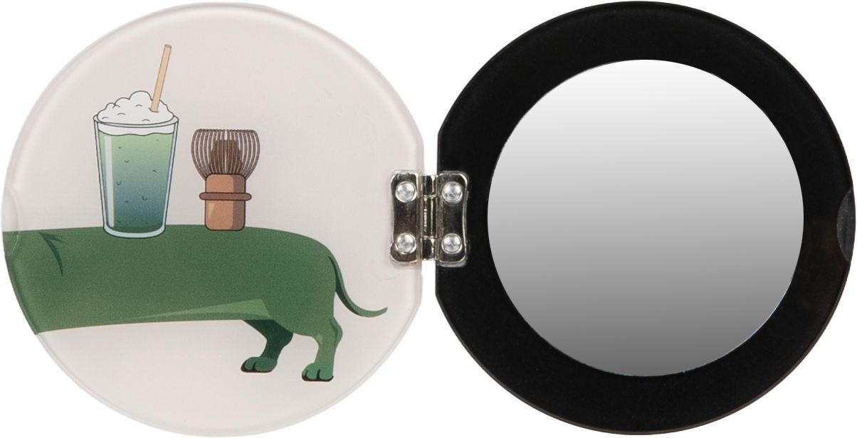 LAUT MAGMOJI MagSafe Ring Mirror Dackel Matcha Vibes