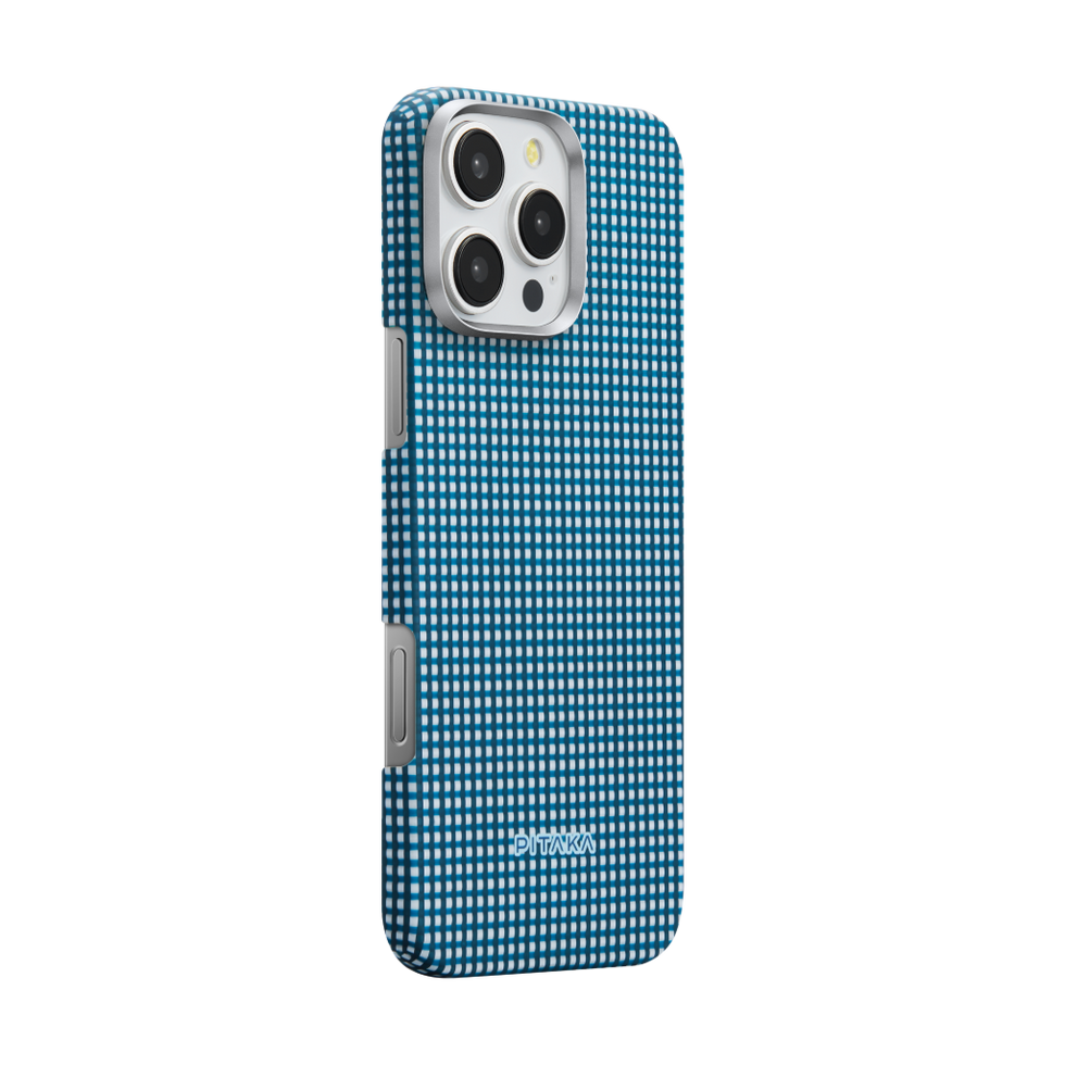 Pitaka ultra dünne Hülle aus Aramidfaser mit MagSafe  für iPhone 16 Pro