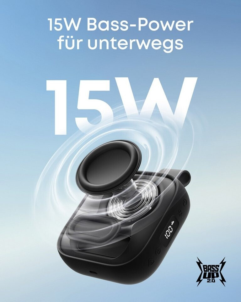 Soundcore Boom Go 3i, Schwarz, Kabellos
