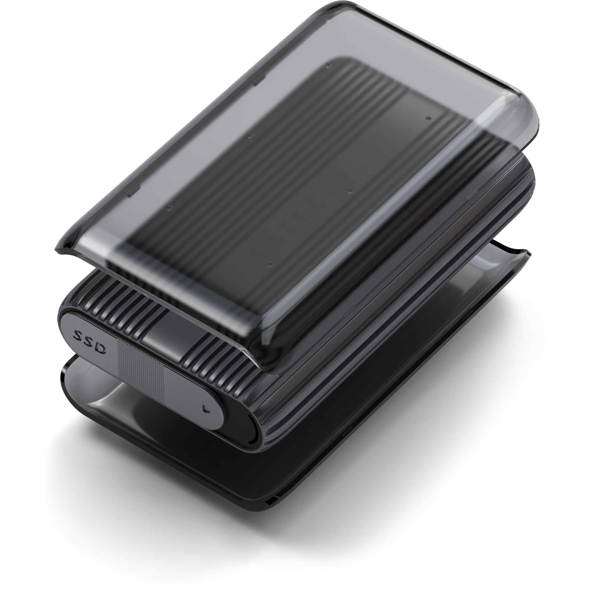 Satechi USB-C NVMe SSD Pro Gehäuse, Anthrazit