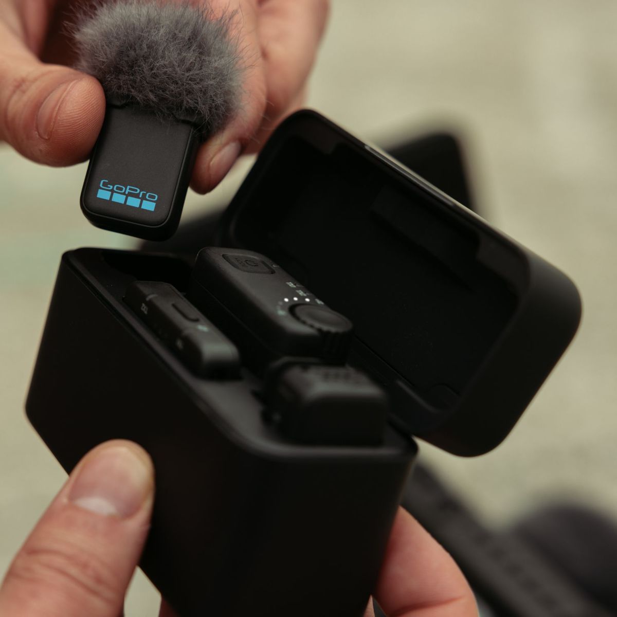 GoPro Komplettes kabelloses Mikrofon-Kit
