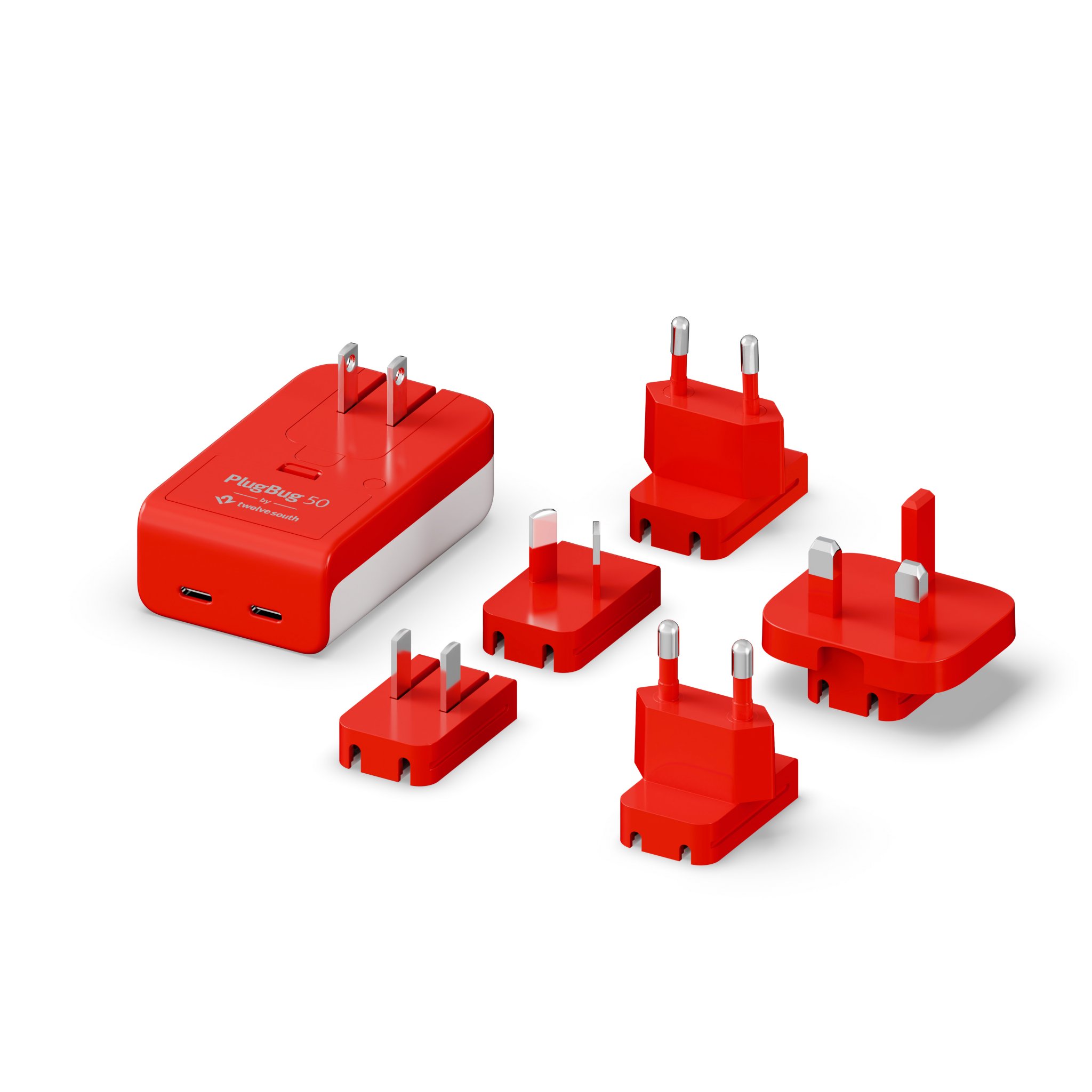 Twelve South PlugBug Travel Power Adapter mit Apple Find My