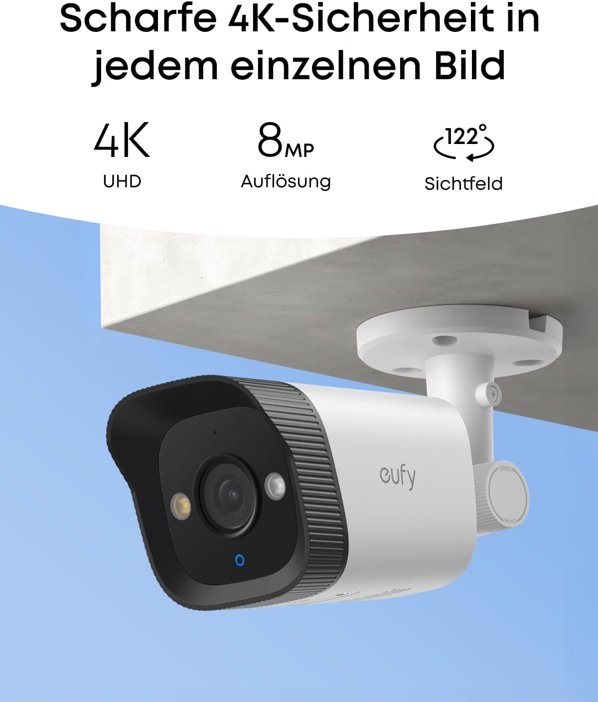 Anker eufy PoE NVR Security System S4 2× Bullet-PTZ-Kameras, 2X Bullet-Kameras