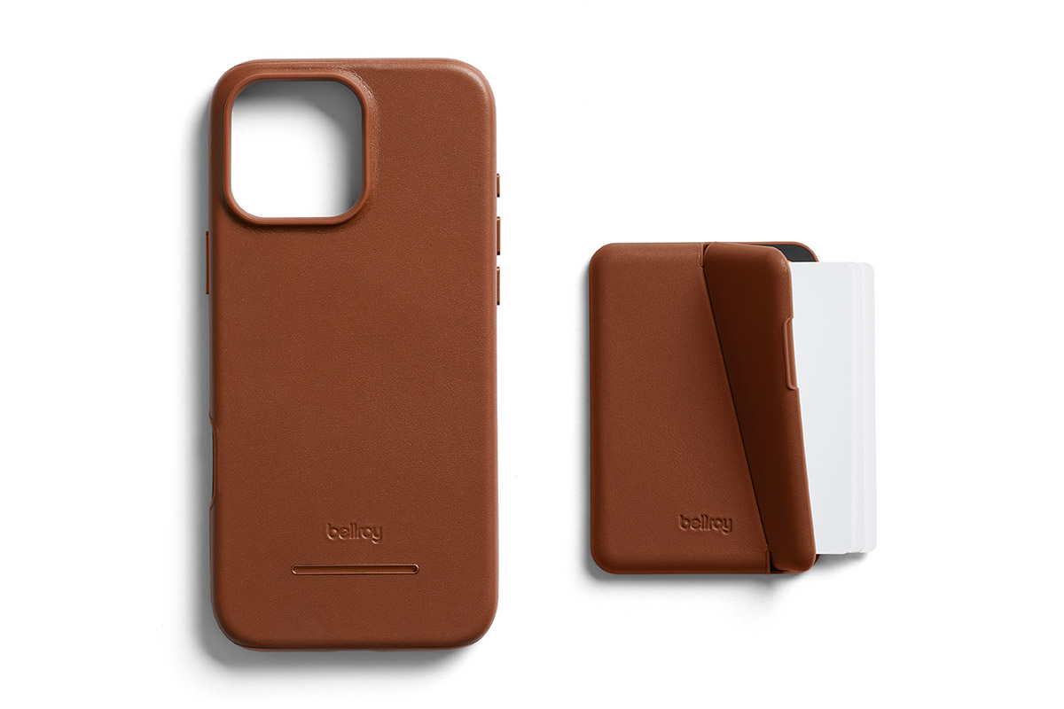Bellroy Leder Case inkl. magnetischem Wallet für iPhone 16 Pro Max