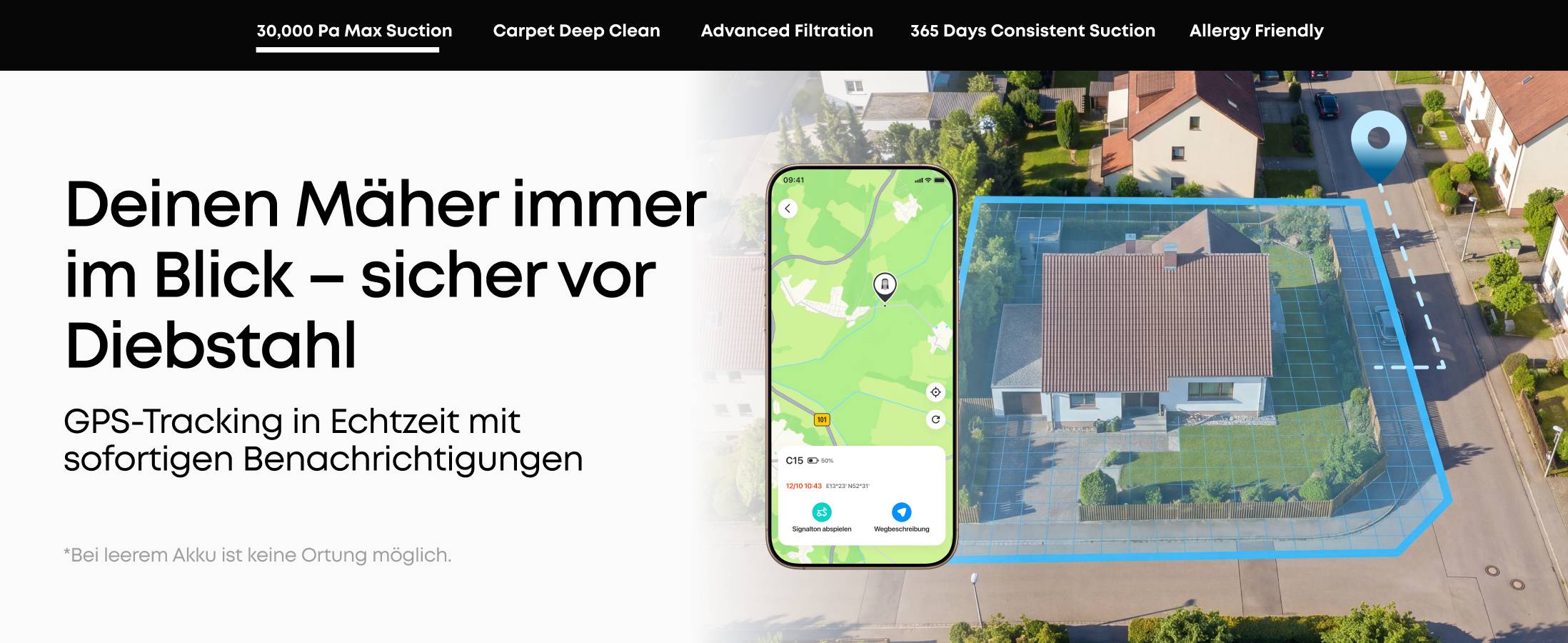 eufy 4G-Modul für Mähroboter C15, Schwarz
