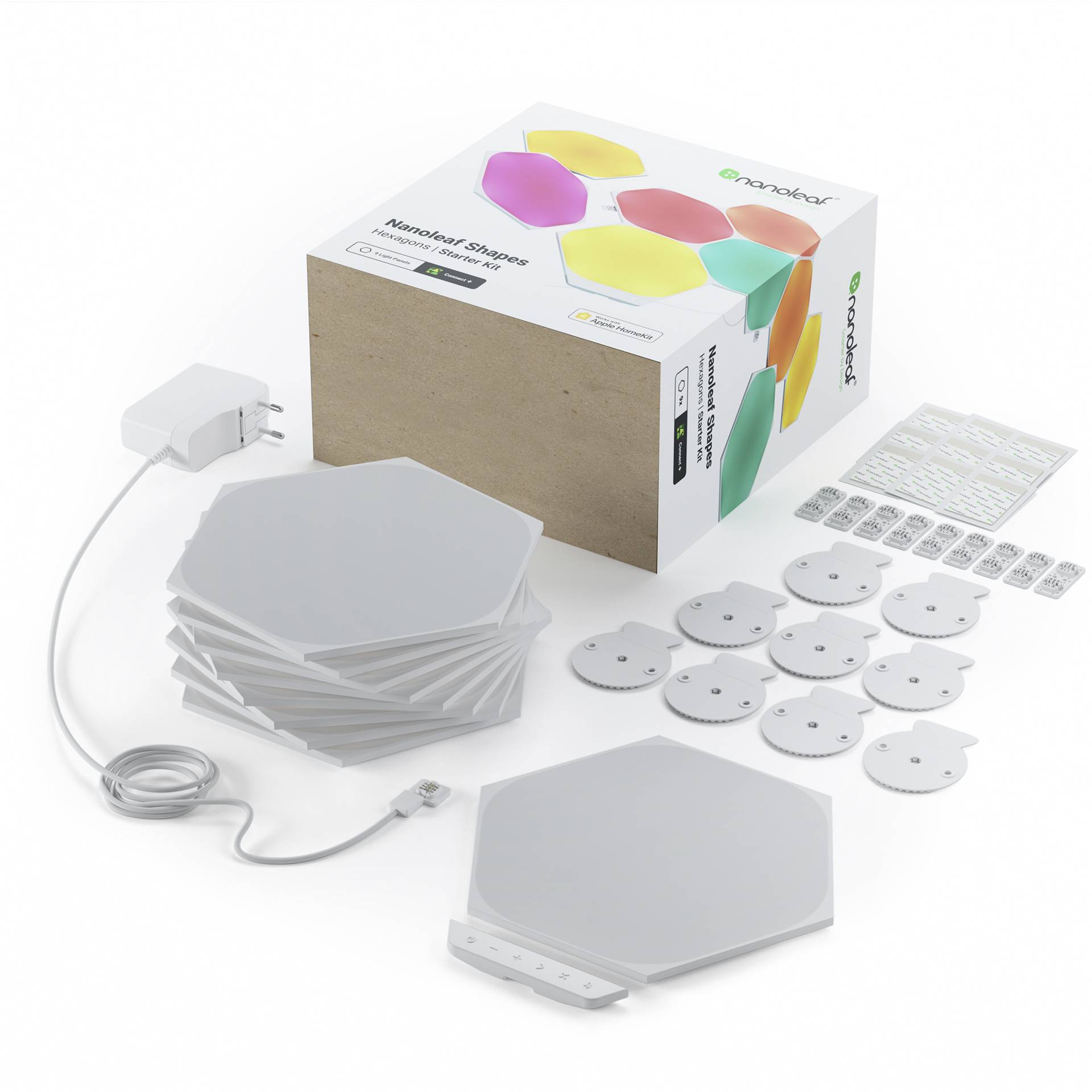 Nanoleaf Shapes Hexagons, 9er-Pack