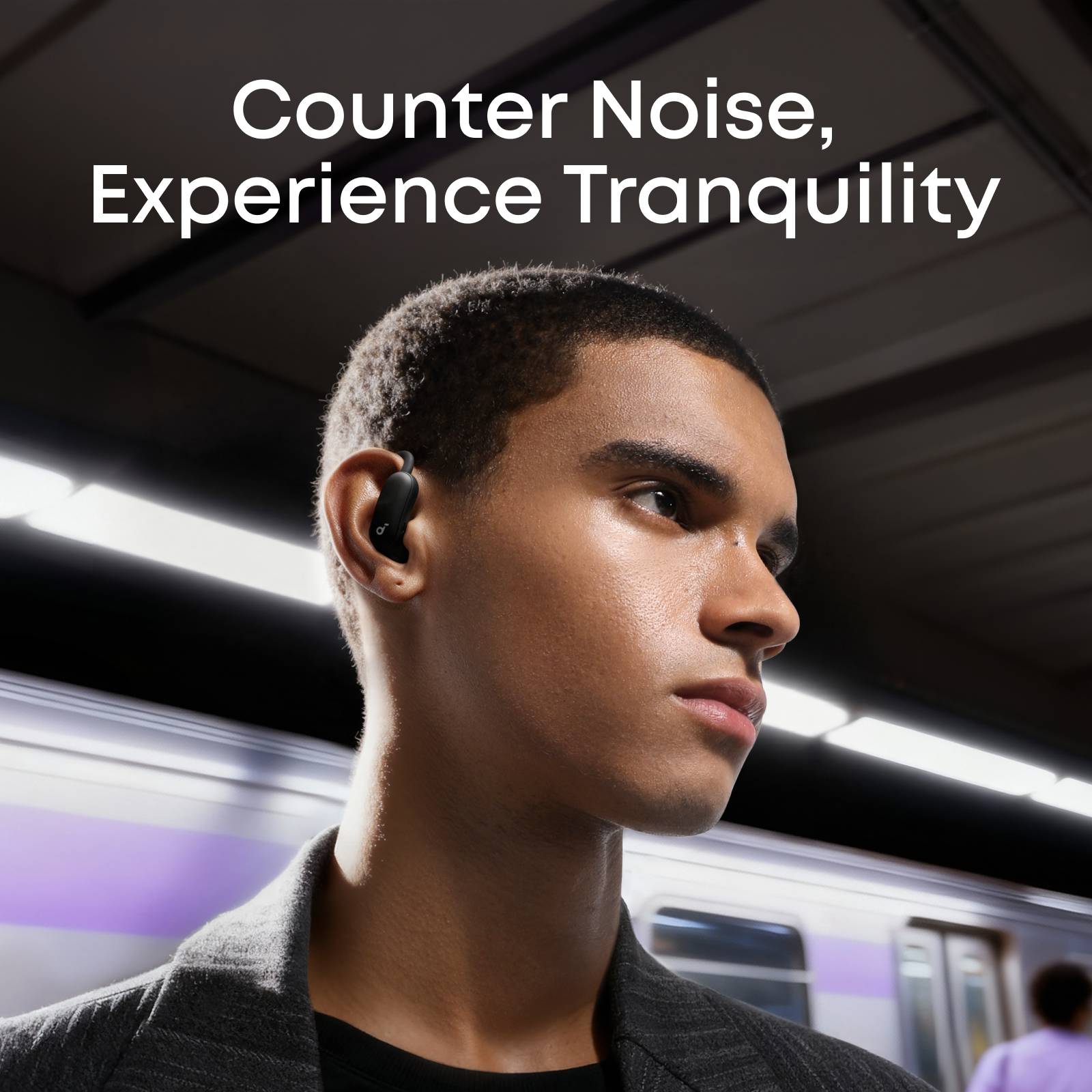 Soundcore AeroFit 2 Pro Open-Ear Kopfhörer, Schwarz, Kabellos