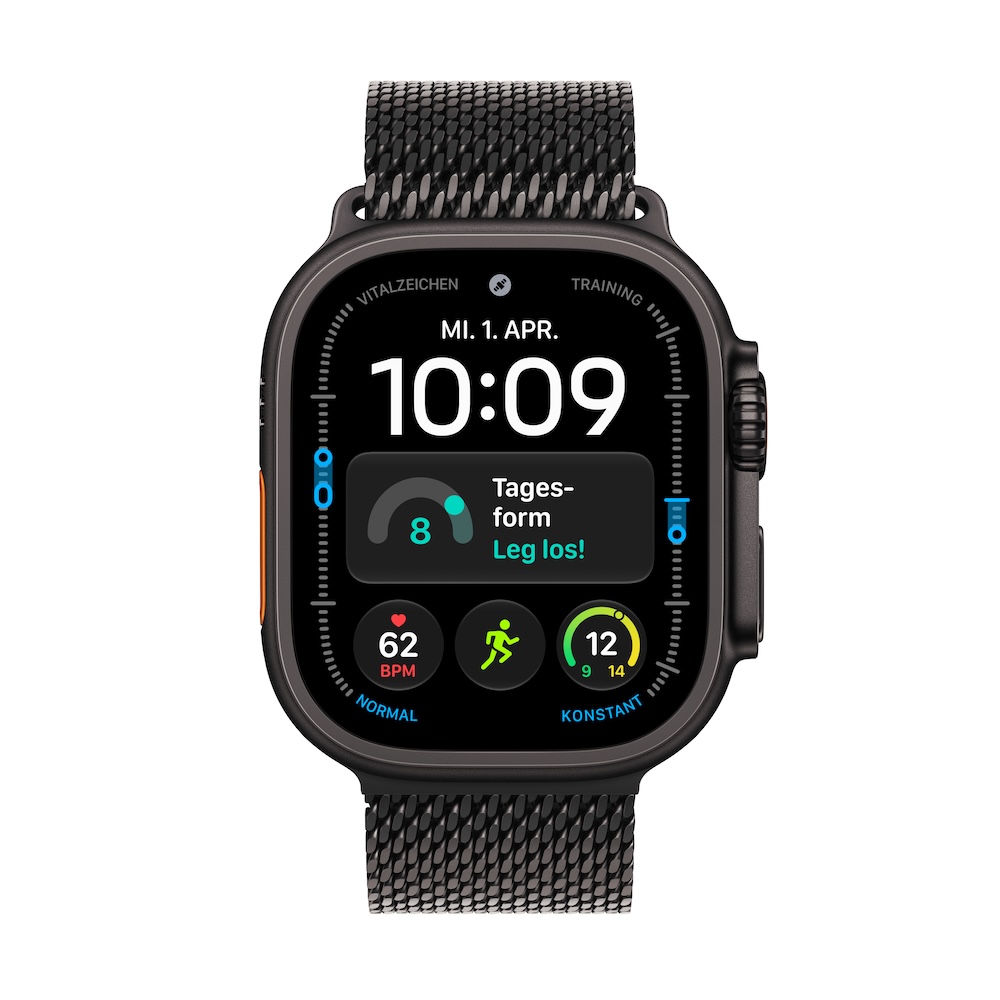 Apple Watch Ultra 4 Milanaise Armband Titan