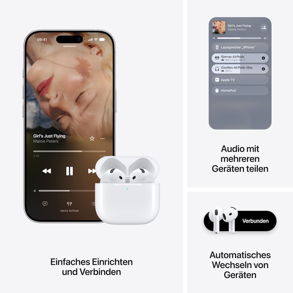 Apple AirPods (5. Generation) mit kabellosem Ladecase