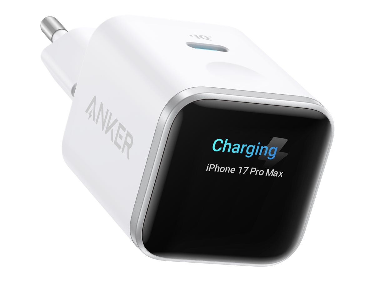 Anker USB-C Nano Power Adapter mit Smart Display