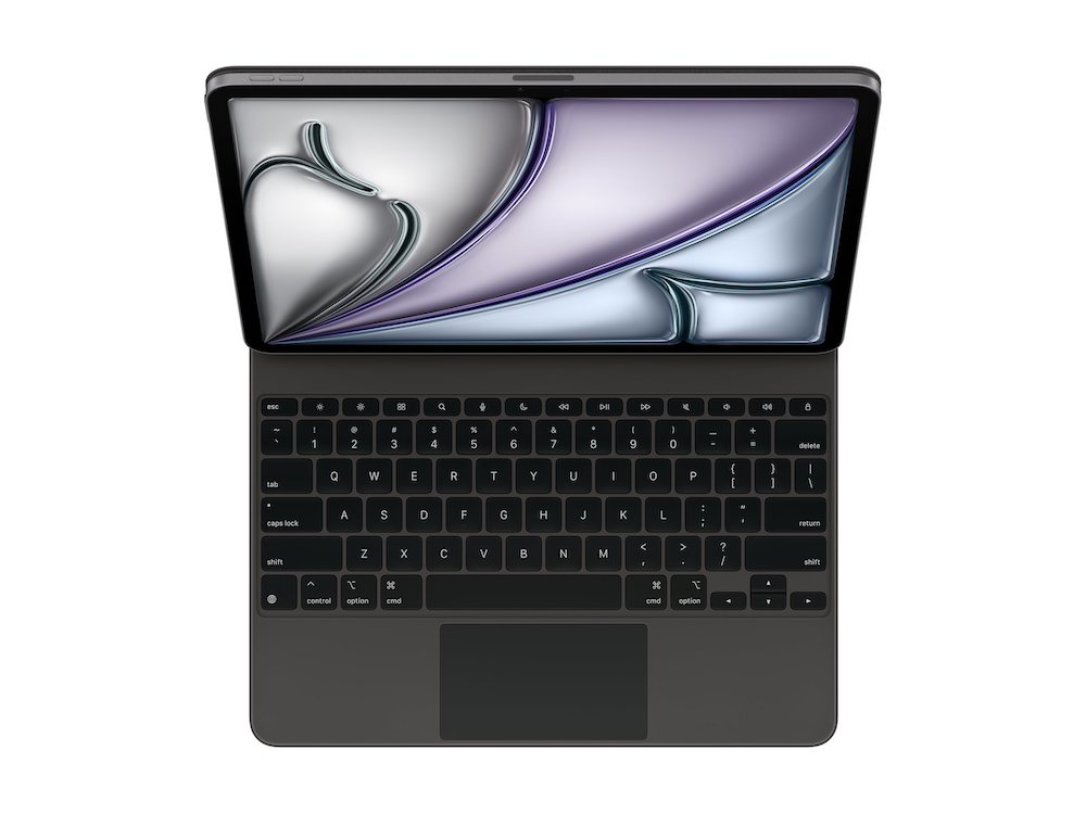 Magic Keyboard für iPad Air 13" (M3), Schwarz, Smart Connector, US Englisch